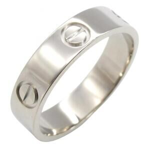 CARTIER 18k Silver Love Ring